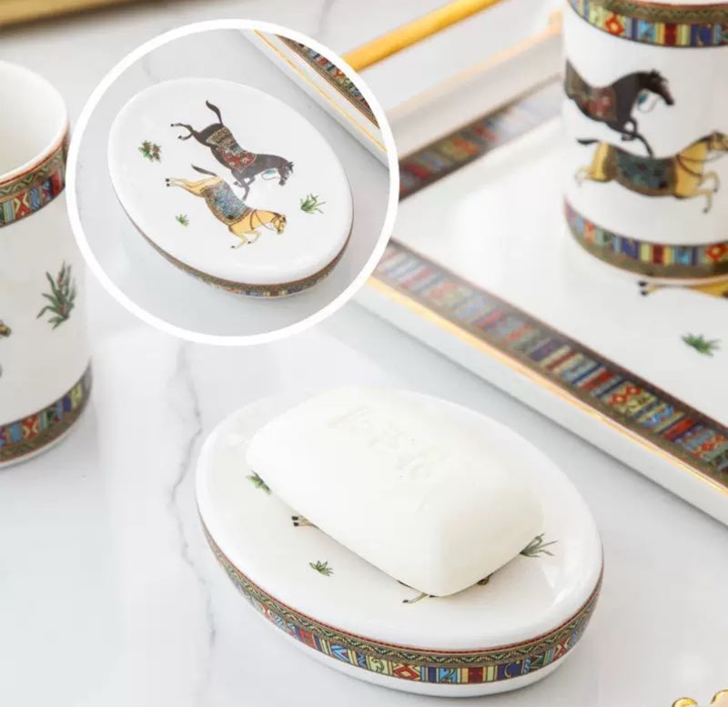 wholesale quality hermes bathroom accessories set model no. 6
